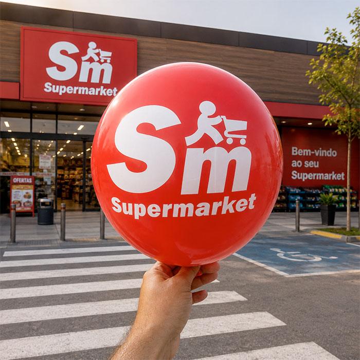 Balões personalizados para empresas