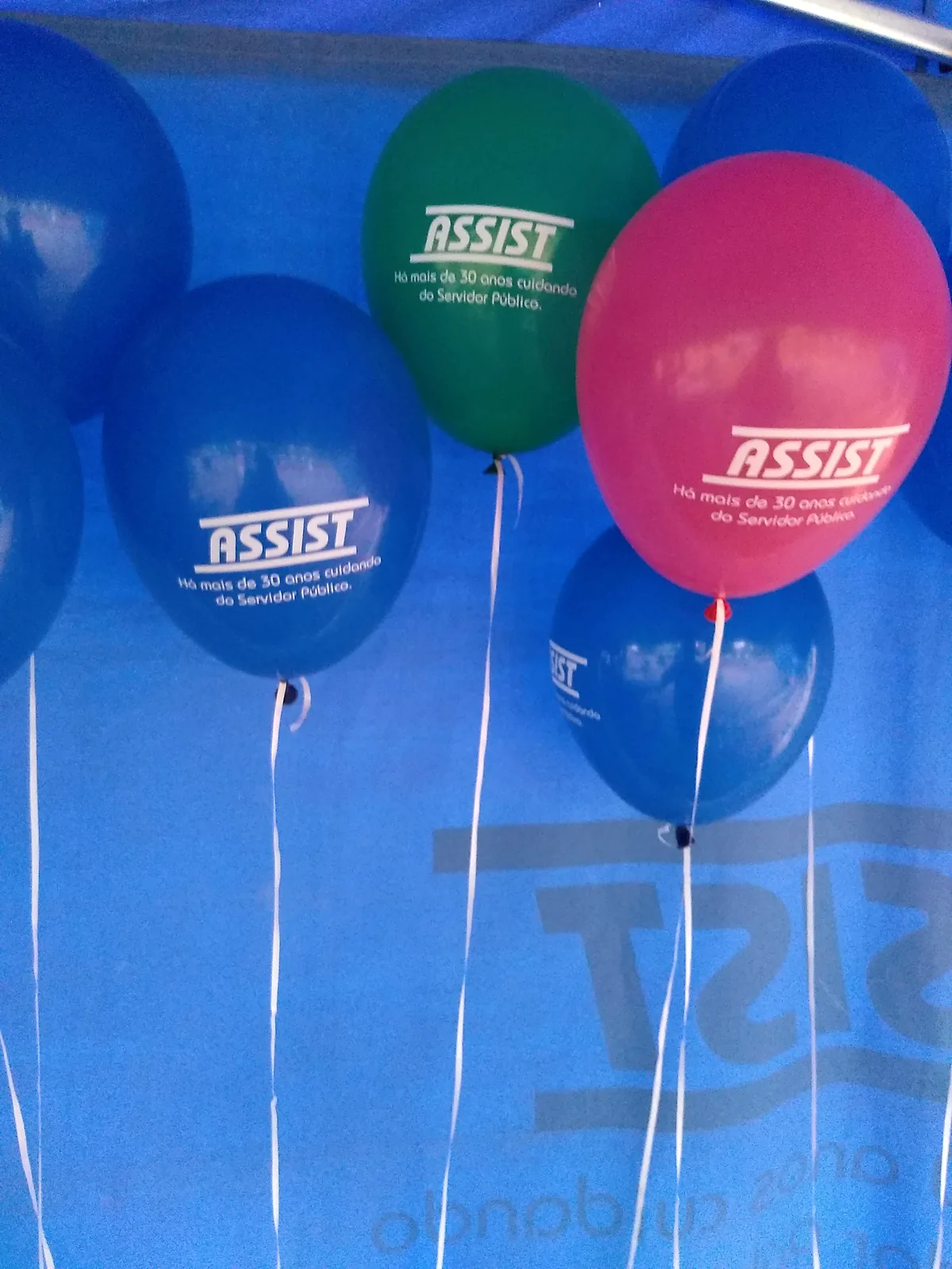 Conjunto de balões personalizados Assist para evento