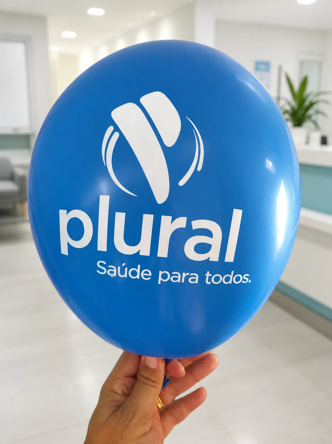 Exemplo de balão personalizado para empresas atendidas no Rio de Janeiro