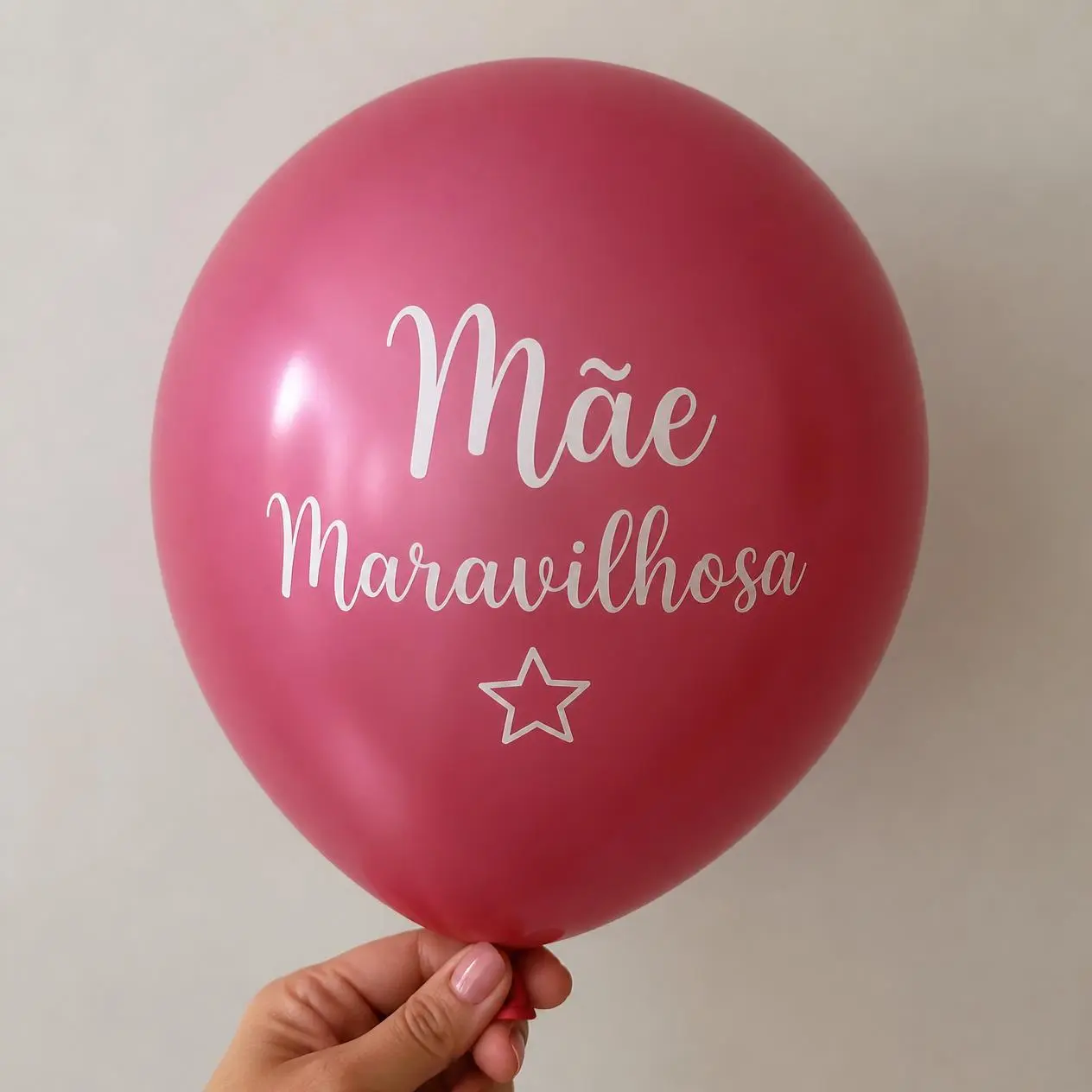 Balão personalizado para Dia das Mães, modelo 4