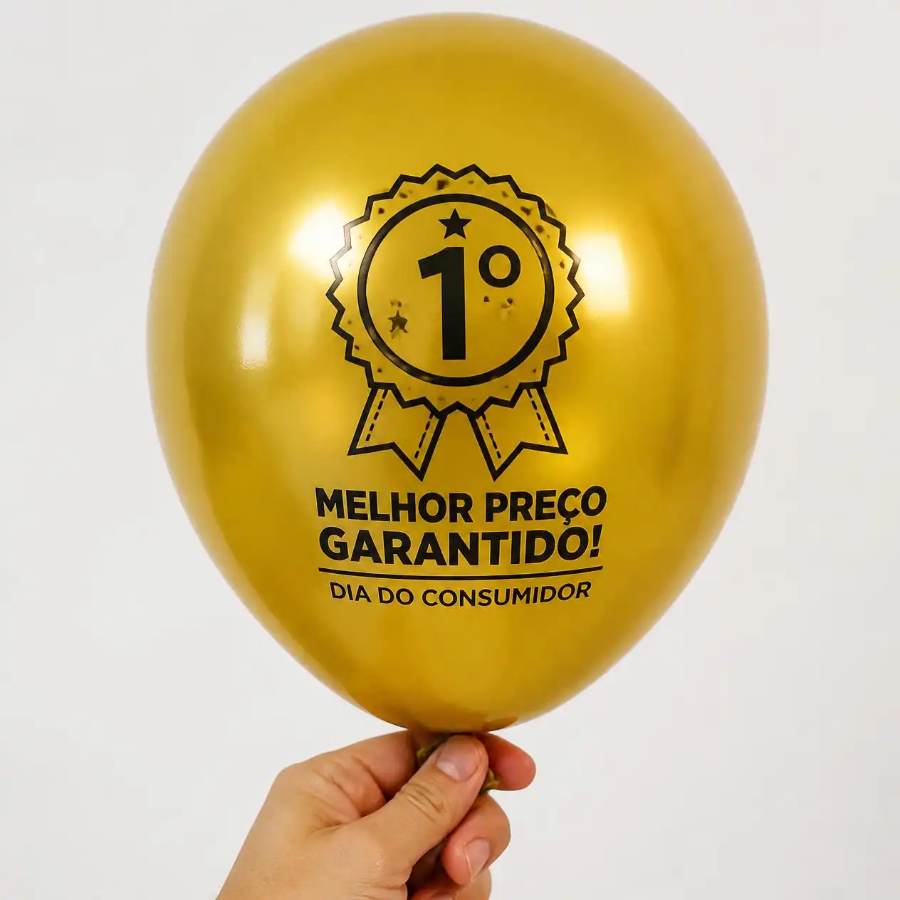 Balão personalizado para Dia do Consumidor, modelo 2