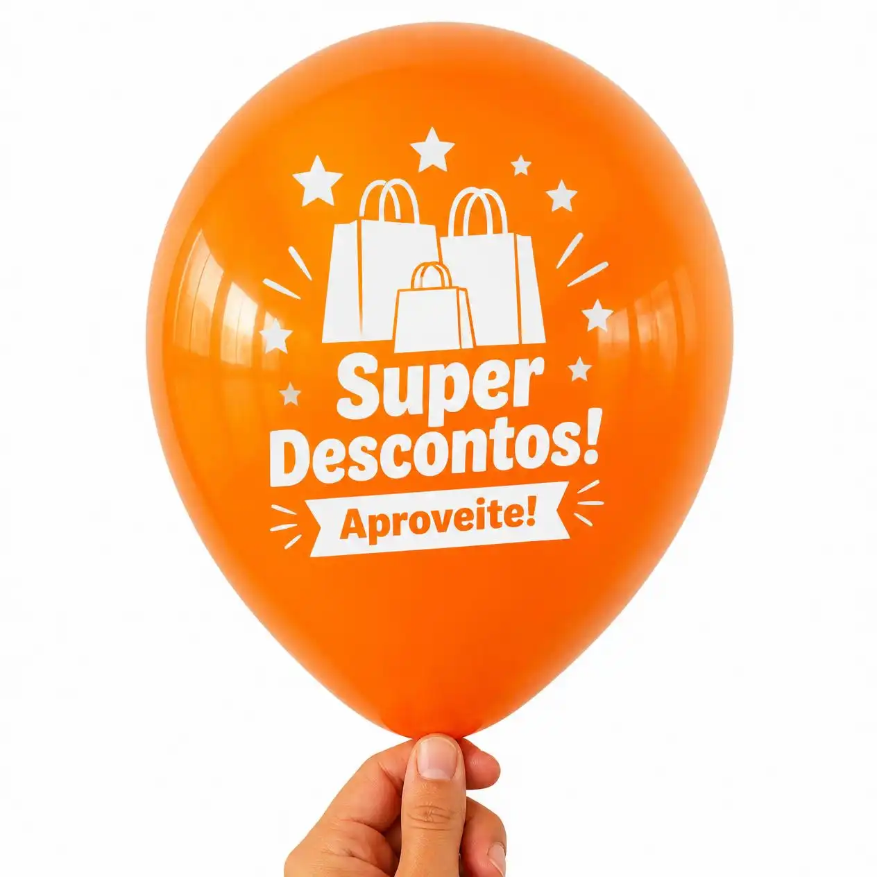 Balão personalizado para Dia do Consumidor, modelo 3