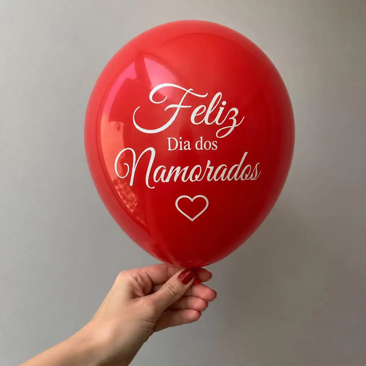 Balão personalizado para Dia dos Namorados, modelo 4