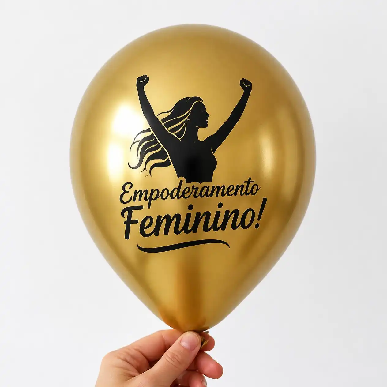 Balão personalizado para Dia Internacional da Mulher, modelo 2