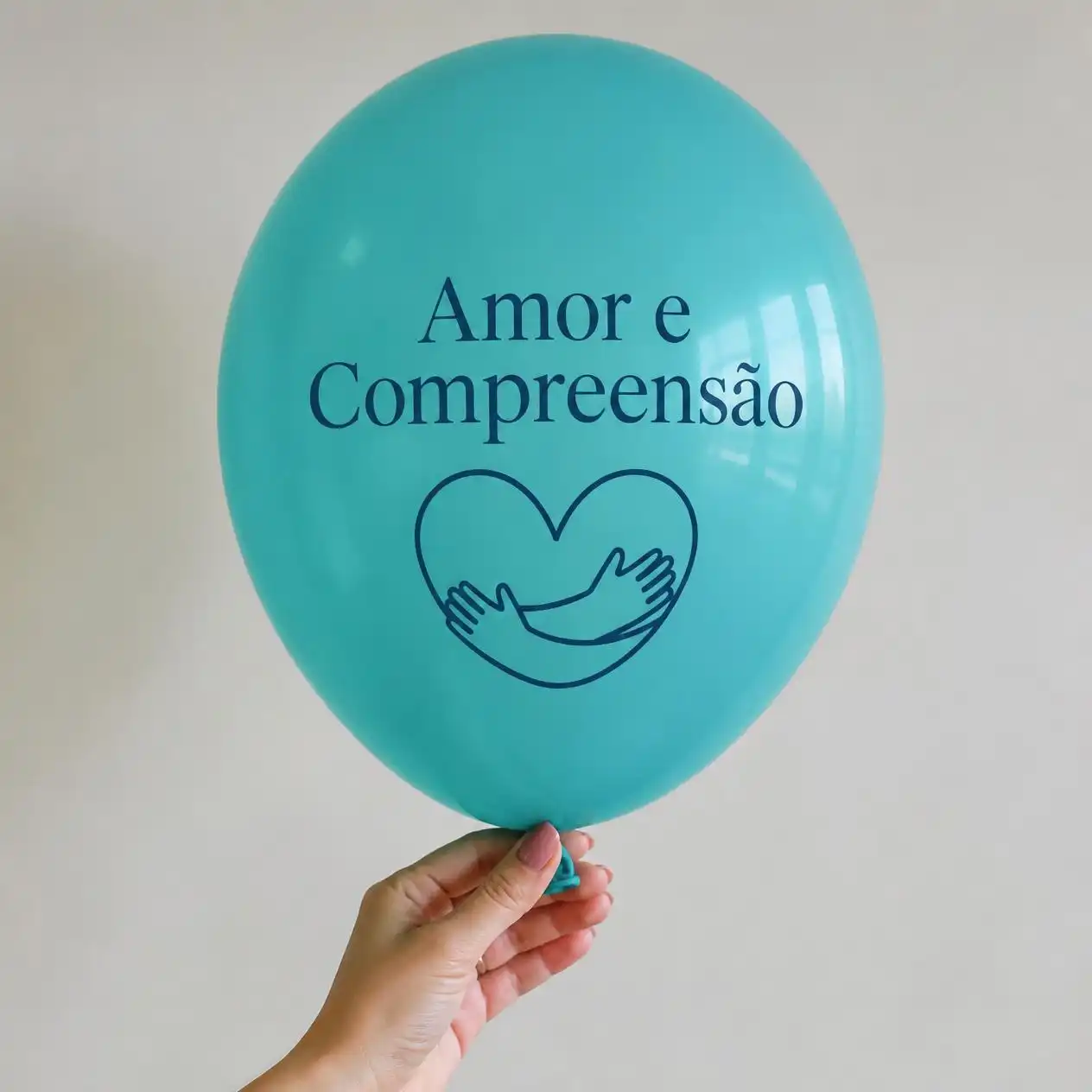 Balão personalizado para Dia Mundial de Conscientização do Autismo, modelo 5