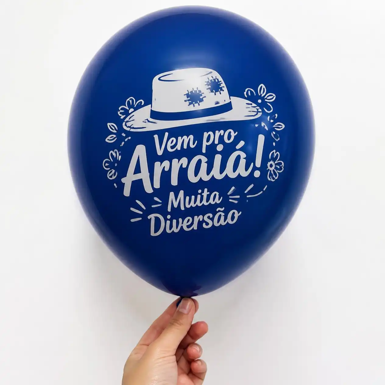 Balão personalizado para Festas Juninas, modelo 2