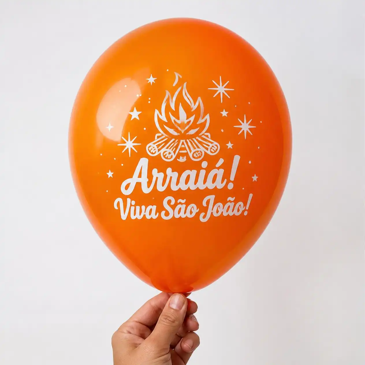 Balão personalizado para Festas Juninas, modelo 3