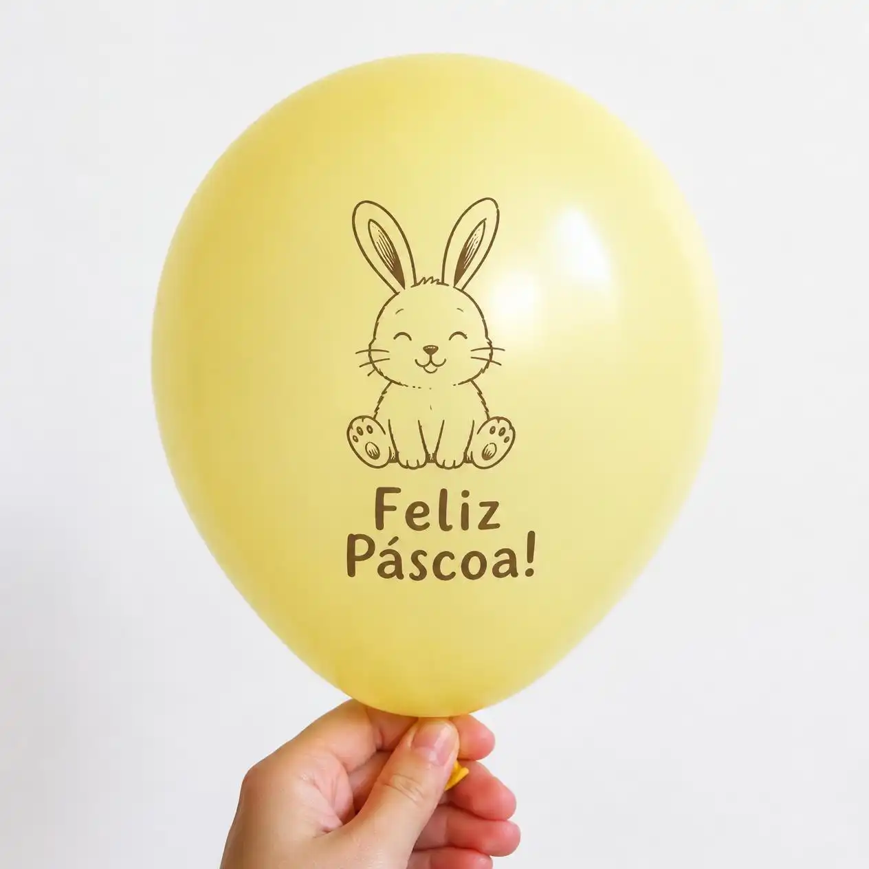 Balão personalizado para Páscoa