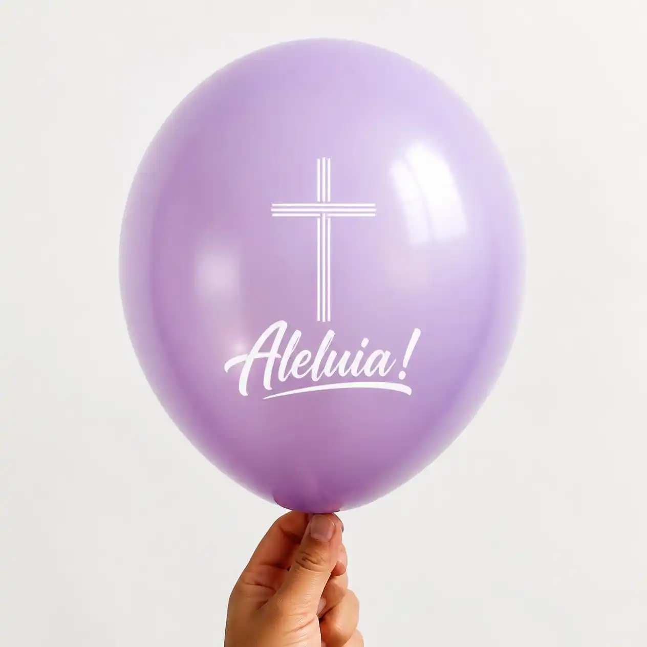 Balão personalizado para Páscoa, modelo 3