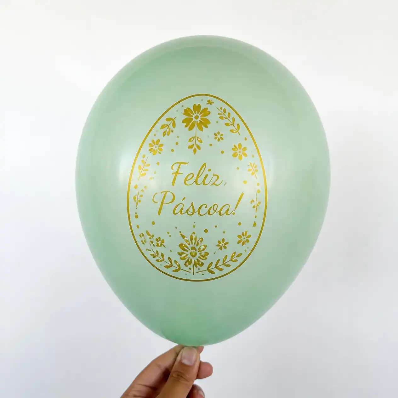 Balão personalizado para Páscoa, modelo 5